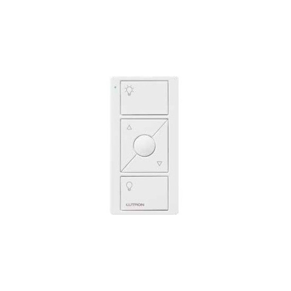 Lutron Wireless Remote Control, 3 Buttons, White PJ2-3BRL-GWH-L01 - main