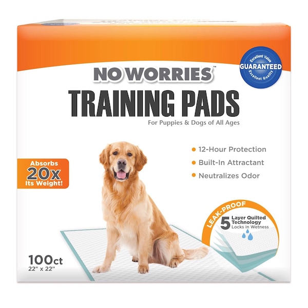 Animal Planet Four Paws No Worries Plastic Training Pads 100 pk 100526841 - main