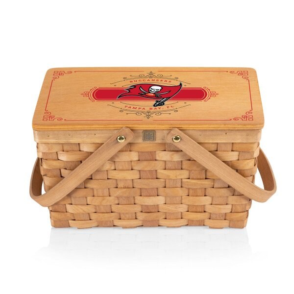 Picnic Time Family Of Brands NFL Tampa Bay Buccaneers - Poppy Personal Picnic Basket 124-00-299-306-2 - main