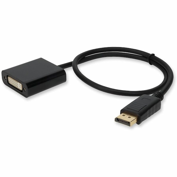 Add-On Addon 2Ft Displayport Male To Dvi-D Female Black Adapter Cable DISPLAYPORT2DVID2F - main