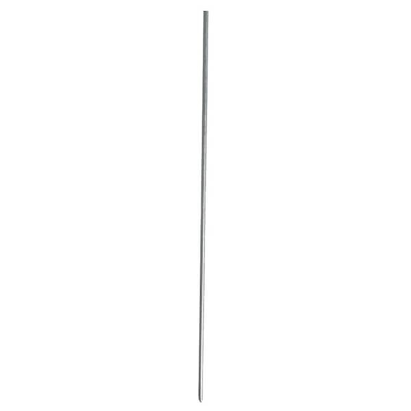 Parmak Rod Post, 48 in OAH, Fiberglass, Gray 705 - main