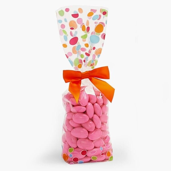 Nashville Wraps Candy Dots 1.4 mil Cello Bags, 2.75x2x10.5, 100PK 98302 - main