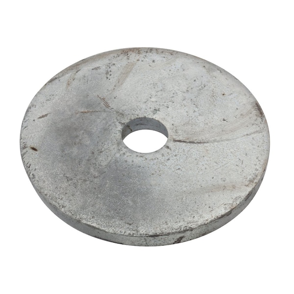 Zoro Select Flat Washer, For Screw Size 1/2 in , Steel Galvanized Finish Z9670G - main