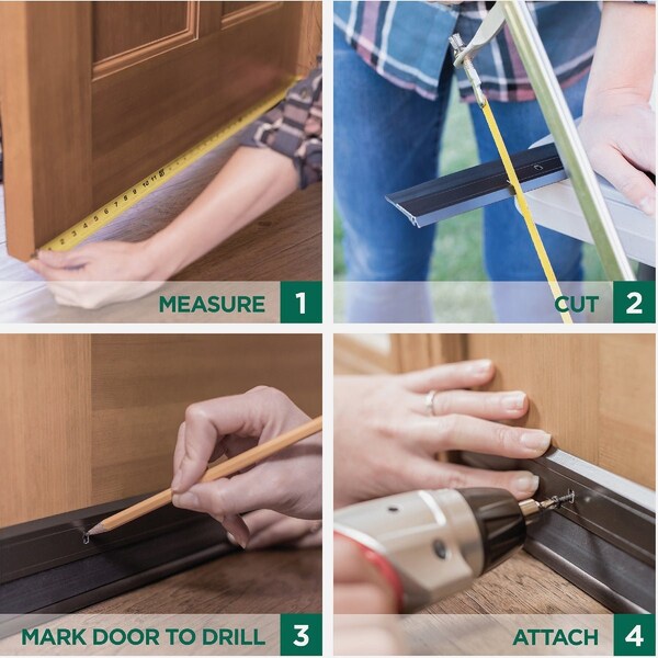 M-D Building Products Building Products 0.25'' 36'' Bronze Door Sweep 5173 - main