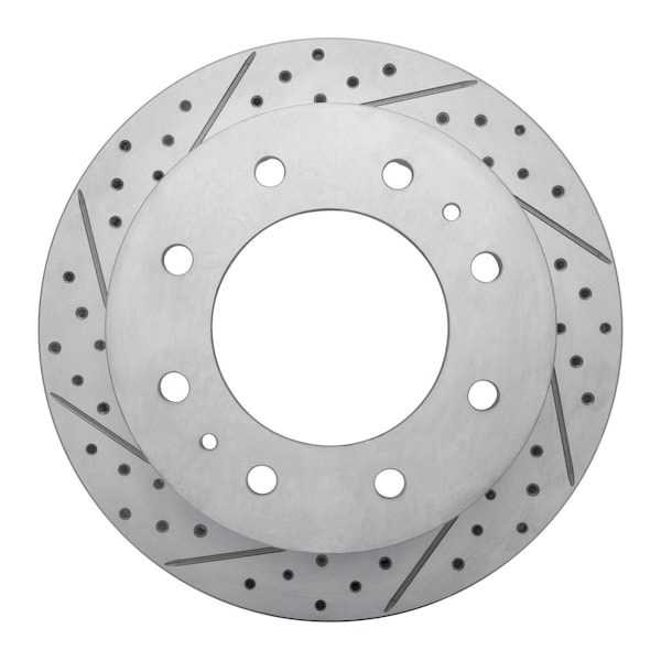 Dynamic Friction Co DFC Geoperformance Rotor - Drilled and Slotted 830-48061L - main