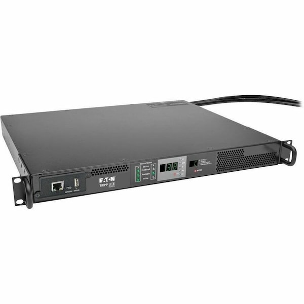 Eaton Tripp Lite Series 3.8kW Single-Phase Monitored Automatic Transfer Switch PDU, 2 200-240V 16A PDUMNH20HVAT - main