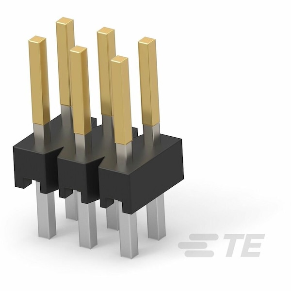 Te Connectivity 06 MODII HDR DRST B/A .100CL LF 5-146257-3 - main