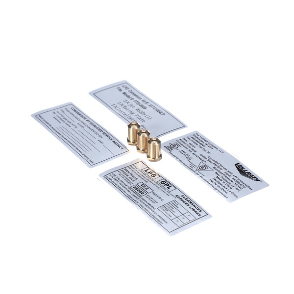 Vollrath Gas Conversion Kit, Natural to Propane Gas XFTG1004LP - main