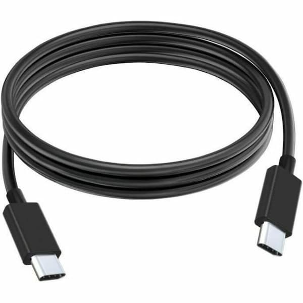 Axiom USB 3.2 (G2) TYPE C MALE TO USB TYPE C ROUND W/BUILT IN E-MARKER MALE 3FT USBC32MUSBCMR3-AX - main