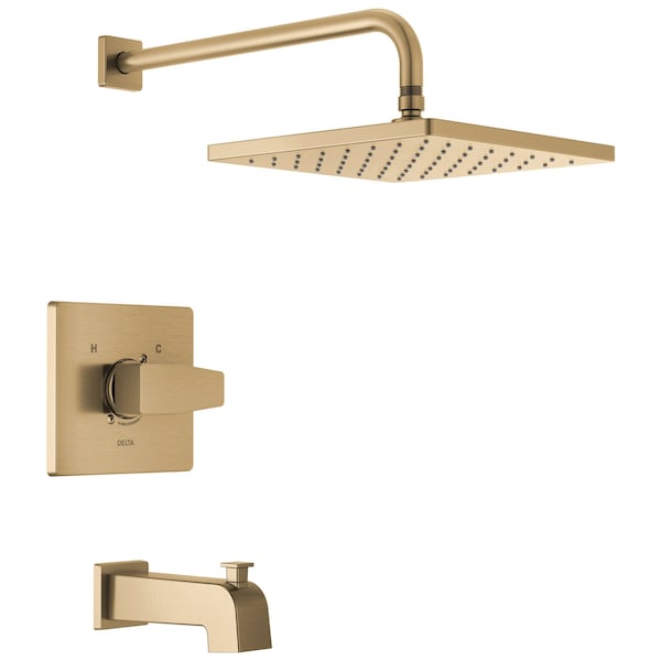 Delta Modern Monitor 14 Series Tub & Shower Trim In Champagne Bronze T14468-CZ-PP - main