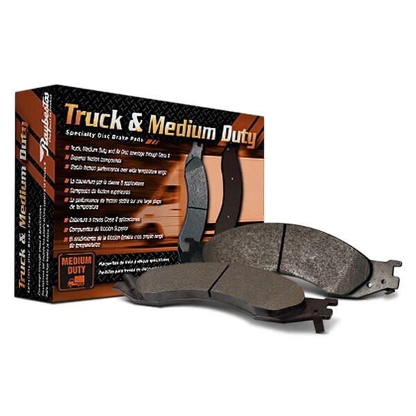 Hands On Truck Specialty Ceramic Front Brake Pad Set for 2015-2017 Ford Transit-150 HA837738 - main