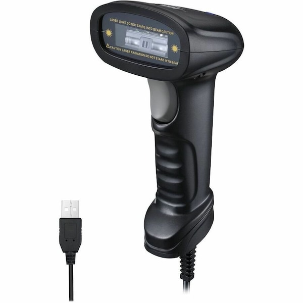 Adesso 1D USB HANDHELD CCD BARCODE SCANNER, 300 SCANS PER SECOND RATE, 16 SCAN DE NUSCAN1600U - main