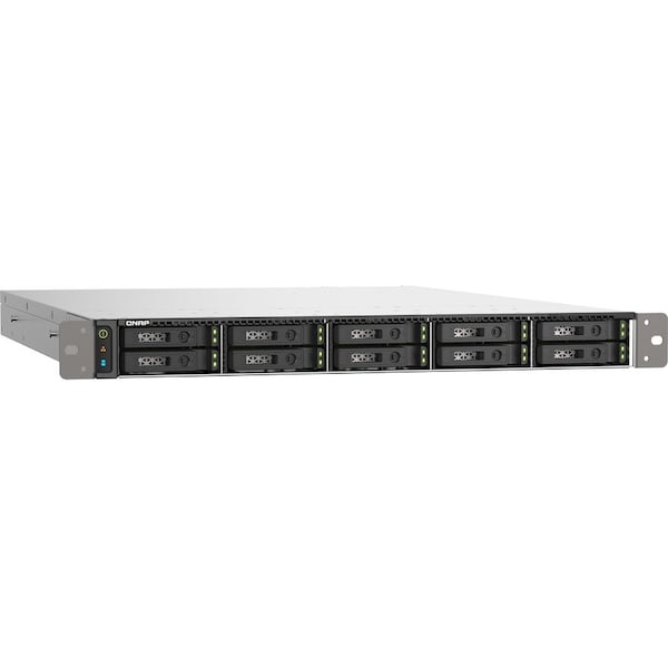 Qnap 10-BAY 1U ALL FLASH NAS, U.2/U.3 NV. TS-H1090FU-7302P-128G-US - main