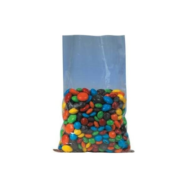 Partners Brand Flat Poly Bags, 10" x 12", 1.5 mil, Clear, 1000 PK PZ455 - main