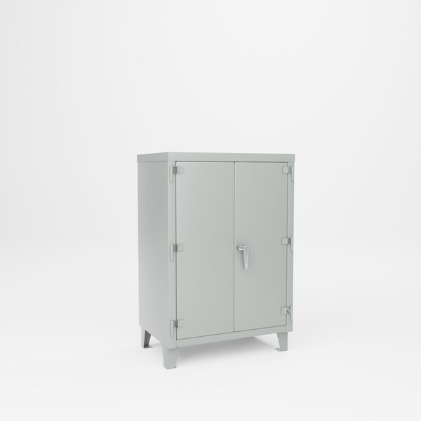 Pucel Super Heavy Duty Storage Cabinet, 36 in W x 54 in H x 24 in D, Gray SXHDSC-3648-24-2 - main