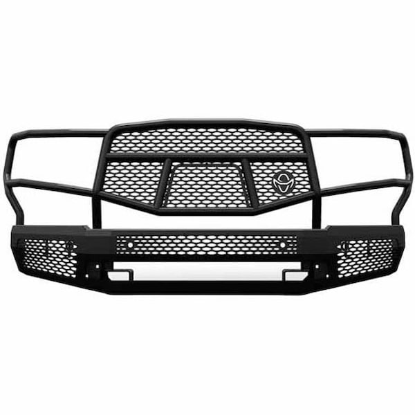 Ilc Repl. For Ford F-250 Super Duty Year 2017 Midnight Series Black Steel Front Bumper 7 Gauge Wgr WZ-ED29-3 - main