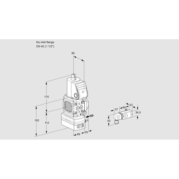 Honeywell Kromschroder VAG2-/40R/NWAK KS88030806 - main