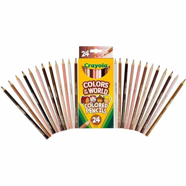 Crayola Colors of the World Colored Pencils, 24 Colors Per Set, 72PK 684607 - main