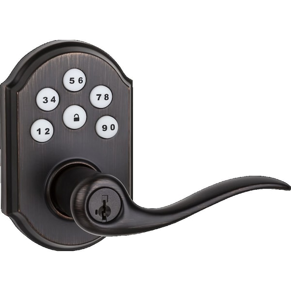 Kwikset Keypad Keyed Entry Locks Smartcode Venetian Bronze 912TNLZW500-11PS - main