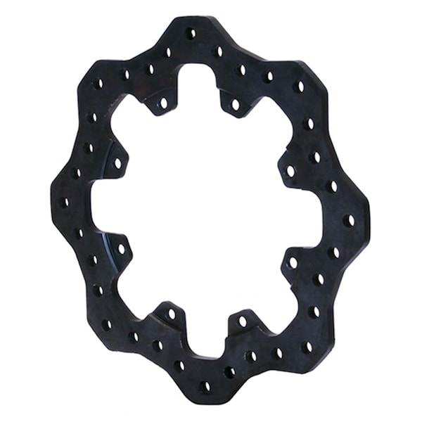 Wilwood Drilled Steel Scalloped Rotor WLD160-9772 - main