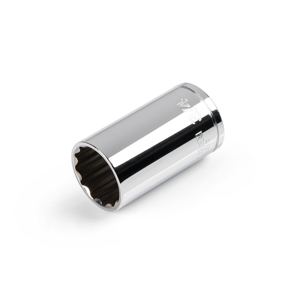 Tekton 3/8 Inch Drive x 3/4 Inch Semi-Deep 12-Point Socket SHD14219 - main