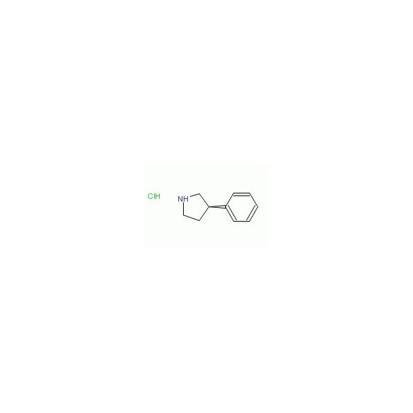 Ak Scientific (R)-3-Phenylpyrrolidine hydrochloride (250mg), CAS 851000-46-9 W8786-250mg - main