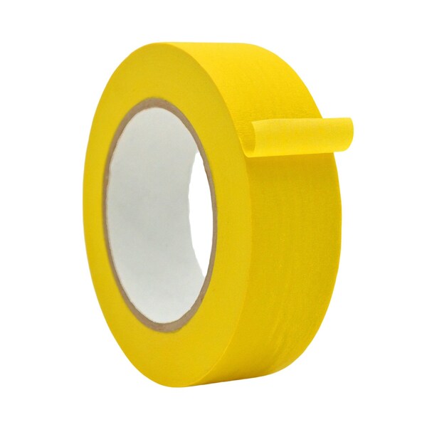 Wod Tape MTC5 Multipurpose Masking Tape 1.5 in. x 60 yds. Yellow, 32PK WOD MTC5-01500-32-60-YEL - main