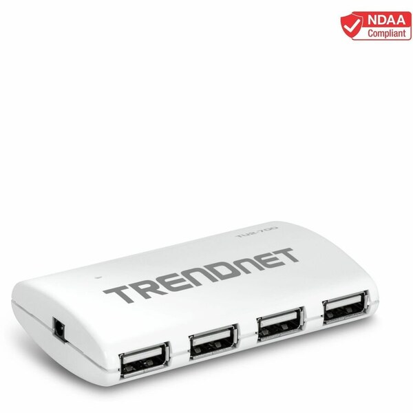 Trendnet HIGH SPEED USB 2.0 7-PORT HUB /W POWER ADAPTER TU2-700 - main