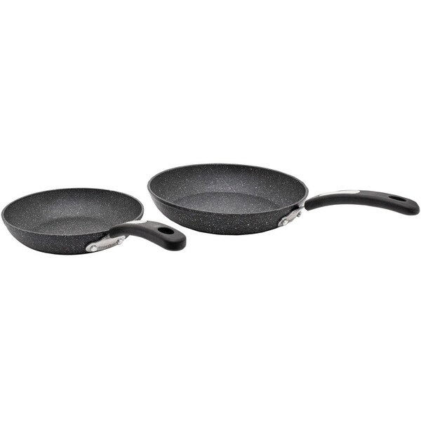 The Rock By Starfrit Set of 2 Fry Pans with Bakelite Handles 060740-002-0000 - main