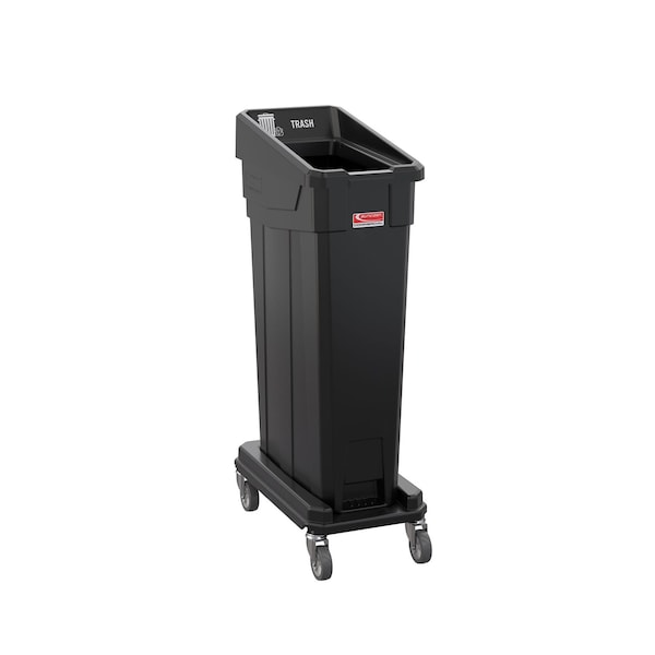 Suncast Commercial 23-Gallon Multi-Stream Trash Can, 1-Pack; Black TCN2030MSBK - main