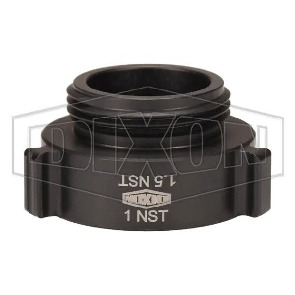 Dixon Style N37 Rocker Lug Hydrant Adapter, 1 x 1-1/2 in, Female NST NH x Male NST NH Connection, Alum N37-10F15F - main