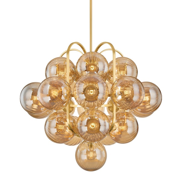 Corbett Lighting Cronus 44.5 in. Chandelier Vintage Polished Brass 476-45-VPB - main