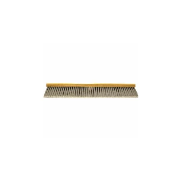 Magnolia Brush Silver Flagged Tip Polystyrene Floor Brush, 3424-FX, 3 in Trim x 24 in L, Wood, Brush Head Only 455-3724-FX - main