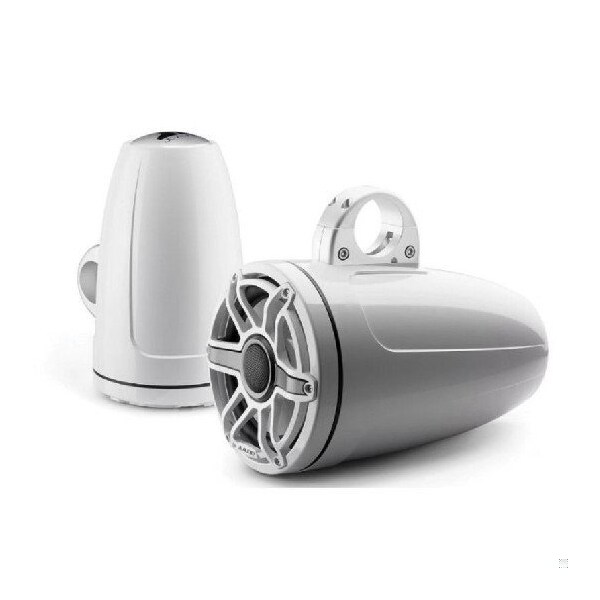 Jl Audio 8.8in Tower Speakers Gloss White Sport Grille, 93664, 010-03282-00, 2PK 93664/010-03282-00 - main
