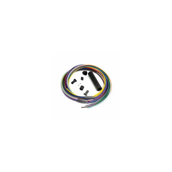 Cable Wholesale 12-Fiber Distribution Break-Out Kit, 3mm Color Coded 40 inch Tubing, Accepts 250um 15F3-03212 - main