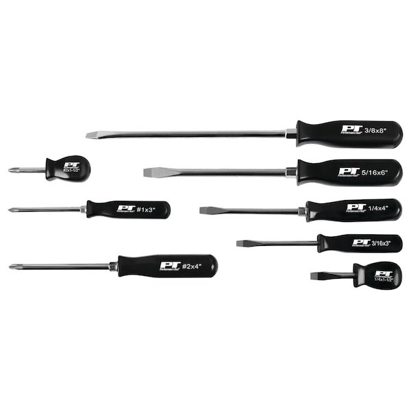 Performance Tool 8-Pc Professional Screwdriver Set, W901S W901S - main