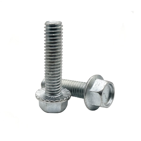 Zdb Industrial 1/2-13 x 1-1/4in Grade 2 Hex Flange Bolt, Zinc 10002756 - main