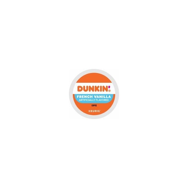 Dunkin K-Cup French Vanilla Coffee, Compatible with Keurig Brewer, Medium, K-Cup, French Vanilla, 4PK 5000363272 - main