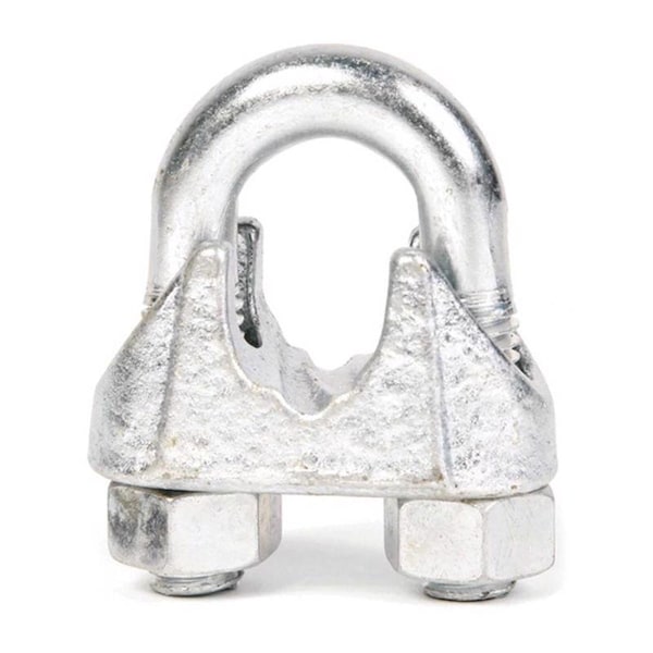 Koch Industries Zinc-Plated Forged Steel Wire Rope Clip 3/8 in. L 070293 - main