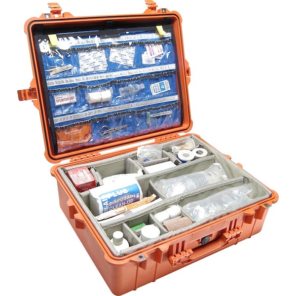Pelican Orange Protective Case, 24.39"L x 19.36"W x 8.79"D 1600EMS - main