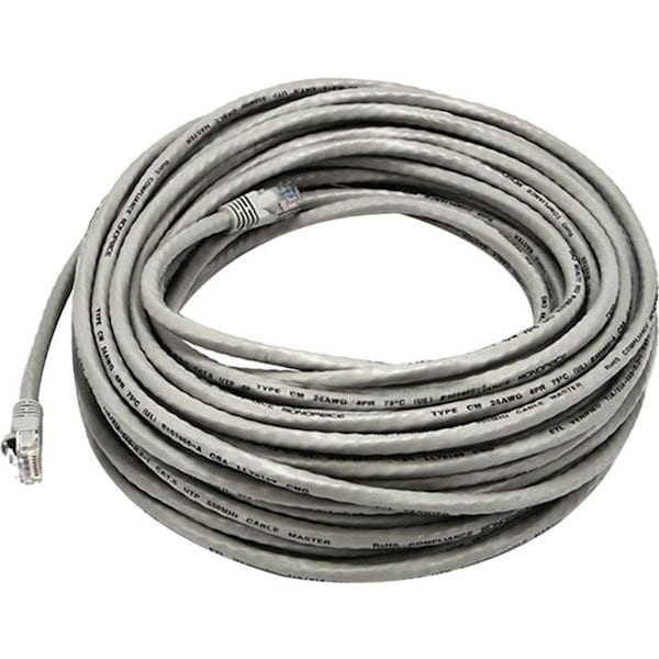 Monoprice Patch Cord, Cat 5e, Booted, Gray, 50 ft. 2157 - main