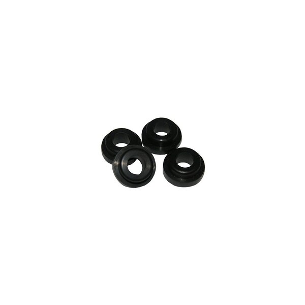Larsen Supply Co. Stepped Cone Washer, #104 Rubber, 3/8-In. OD Tube, 4-Pk. 02-2229 - main