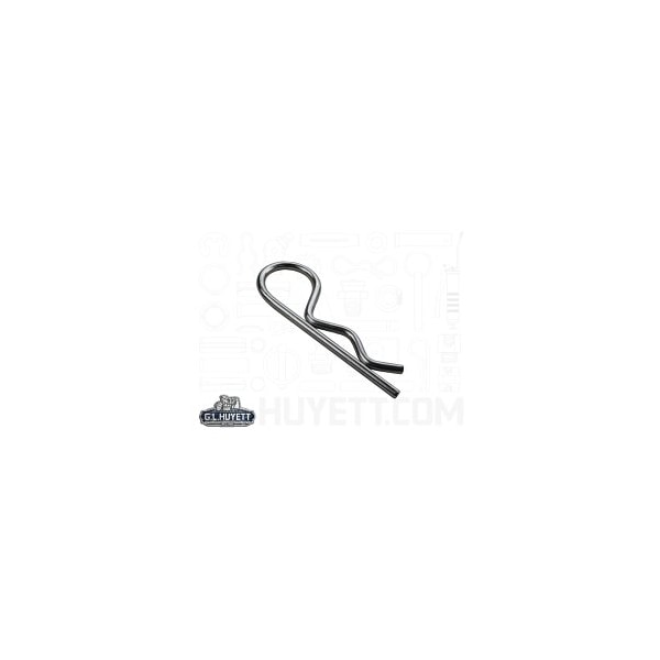 Huyett Bridge Pin, Zinc Plated Spring Steel, 0.054 in Wire Dia x 0.766 in Length x Fits 3/32 in Shaft BP-178 - main