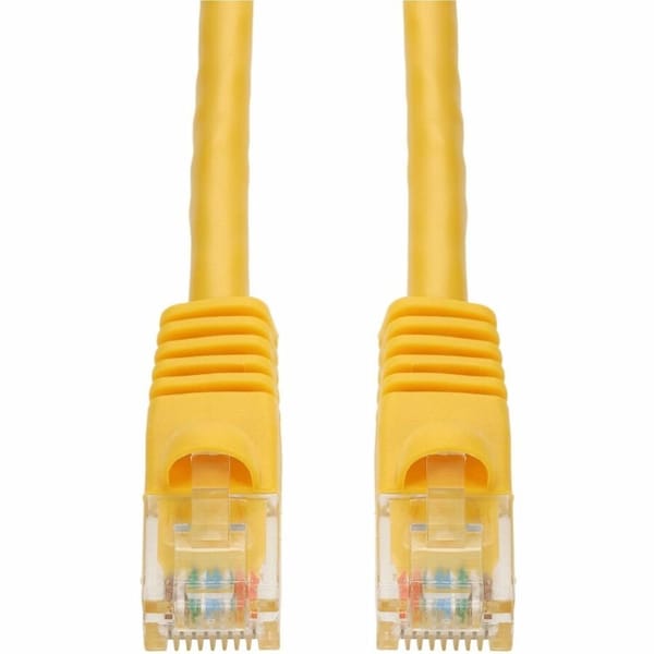 Add-On 6IN RJ-45 MALE TO RJ-45 MALE CAT6A STRAIGHT YELLOW UTP COPPER PVC PATC ADD-0-5FCAT6A-YW - main