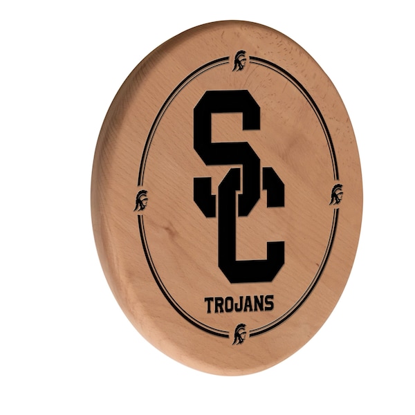 Holland Bar Stool Co University of Southern California 13" Laser Engraved Solid Wood Sign WSgnLNatSouCal - main