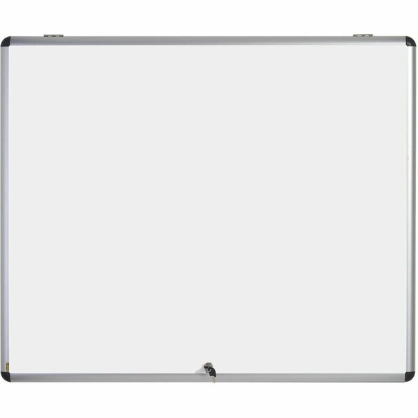 Mastervision Enclosed Magnetic Bulletin Board 38"W x 47"H VT380109150 - main