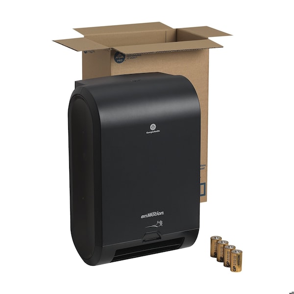 Georgia-Pacific enMotion Flex Automatic Touchless Paper Towel Dispenser, Black 59762 - main