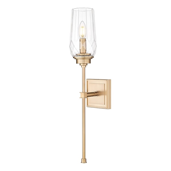Z-Lite Cosmo Modern Gold 1 Light Wall Sconce 2015-1S-MGLD - main