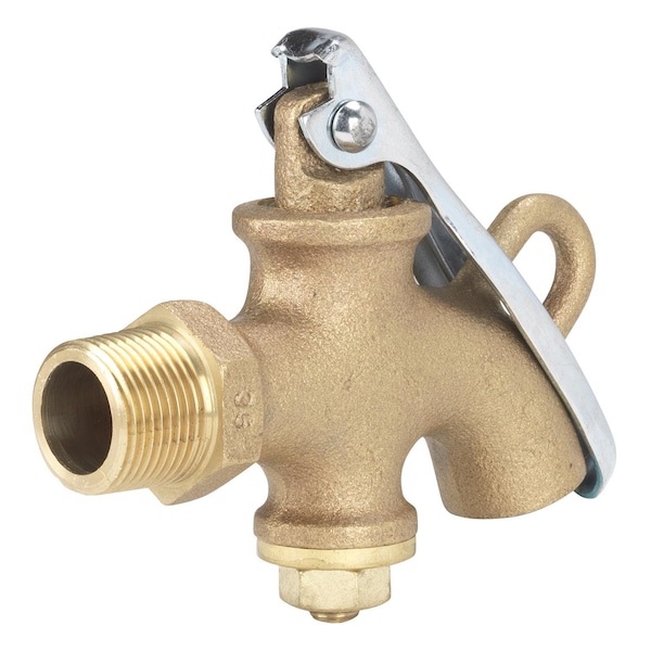 B & K Homewerks Lockable 3/4 in. MIP X 3/4 in. Bronze Drum & Barrel Faucet VDBBRZL4 - main