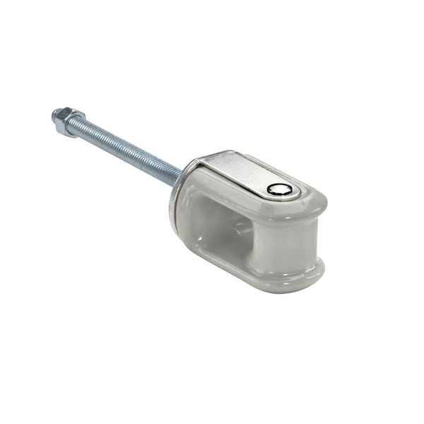 Topaz Heavy Duty Wire Holder, Porcelain, Steel, 3/8" x 5" 1004 - main